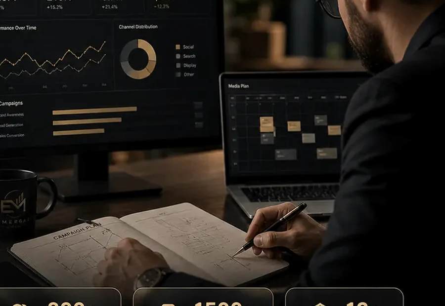 حملات مدفوعة واختبارات إبداعية على منصات التواصل