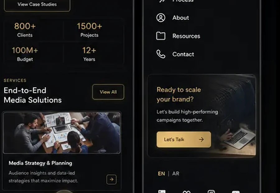 لوحة تحليلات وتقارير أداء لمنصات التواصل